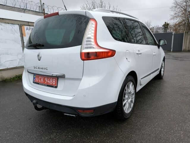 Білий Рено Гранд Сценік, об'ємом двигуна 1.5 л та пробігом 212 тис. км за 9500 $, фото 2 на Automoto.ua