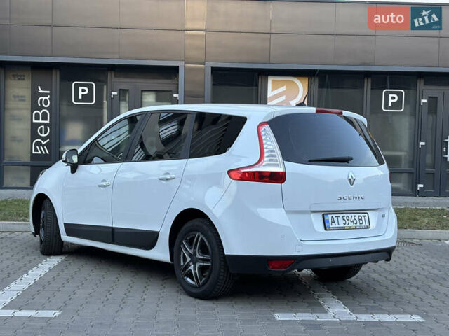 Белый Рено Гранд Сценик, объемом двигателя 1.5 л и пробегом 201 тыс. км за 8499 $, фото 6 на Automoto.ua