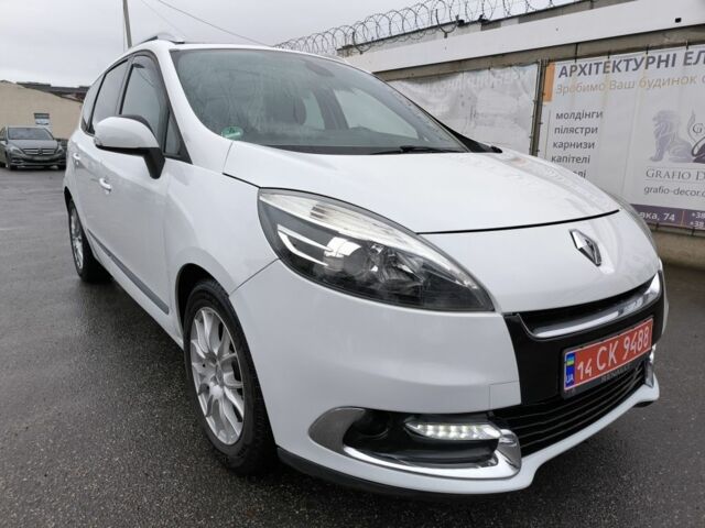 Білий Рено Гранд Сценік, об'ємом двигуна 1.5 л та пробігом 212 тис. км за 9500 $, фото 1 на Automoto.ua