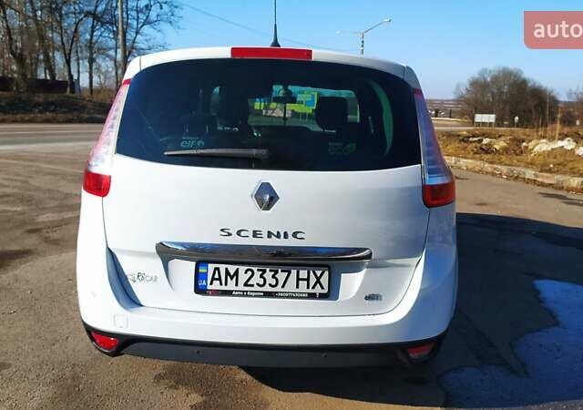 Белый Рено Гранд Сценик, объемом двигателя 1.5 л и пробегом 278 тыс. км за 8500 $, фото 35 на Automoto.ua