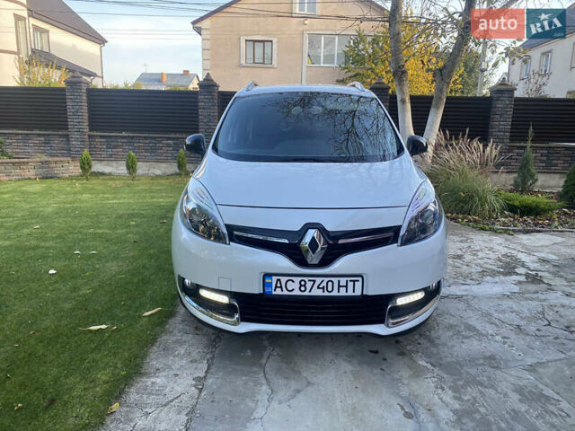 Рено Гранд Сценик 2013 в Ровно на Automoto.ua Белый Рено Гранд Сценик, объемом двигателя 1.5 л и пробегом 269 тыс. км за 9400 $, фото 2 на Automoto.ua