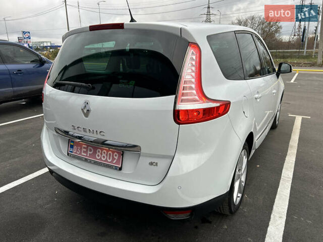Белый Рено Гранд Сценик, объемом двигателя 1.5 л и пробегом 241 тыс. км за 9500 $, фото 148 на Automoto.ua