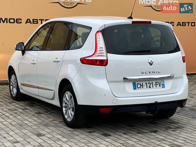 Білий Рено Гранд Сценік, об'ємом двигуна 1.5 л та пробігом 215 тис. км за 8700 $, фото 9 на Automoto.ua