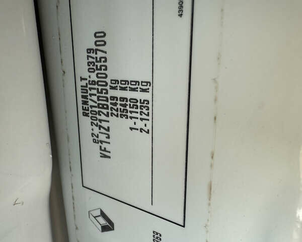 Белый Рено Гранд Сценик, объемом двигателя 1.6 л и пробегом 205 тыс. км за 9999 $, фото 36 на Automoto.ua