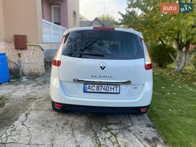 Рено Гранд Сценик 2013 в Ровно на Automoto.ua Белый Рено Гранд Сценик, объемом двигателя 1.5 л и пробегом 269 тыс. км за 9400 $, фото 5 на Automoto.ua