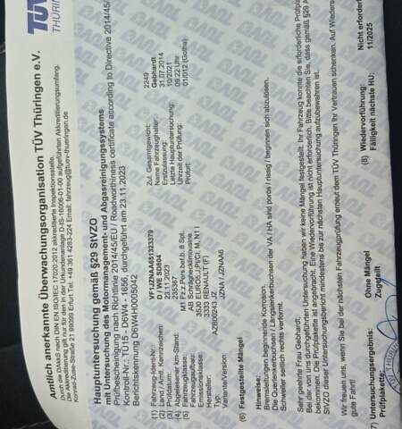 Белый Рено Гранд Сценик, объемом двигателя 1.6 л и пробегом 259 тыс. км за 9750 $, фото 41 на Automoto.ua