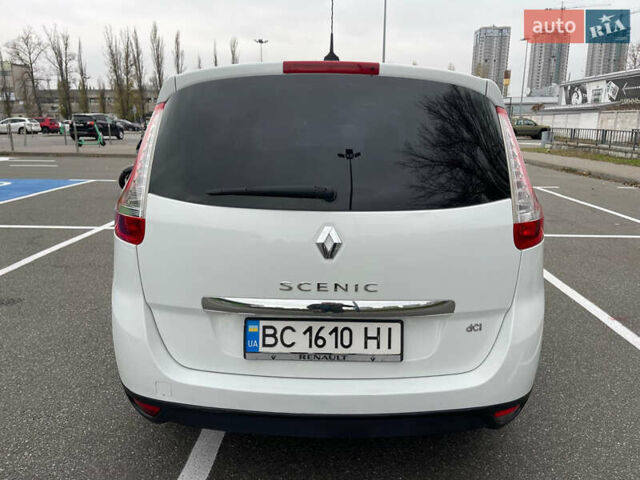 Білий Рено Гранд Сценік, об'ємом двигуна 1.5 л та пробігом 216 тис. км за 8700 $, фото 4 на Automoto.ua