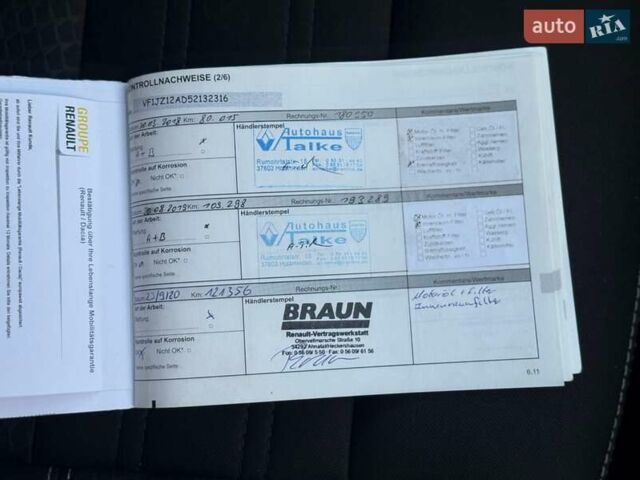 Білий Рено Гранд Сценік, об'ємом двигуна 1.6 л та пробігом 179 тис. км за 10950 $, фото 82 на Automoto.ua