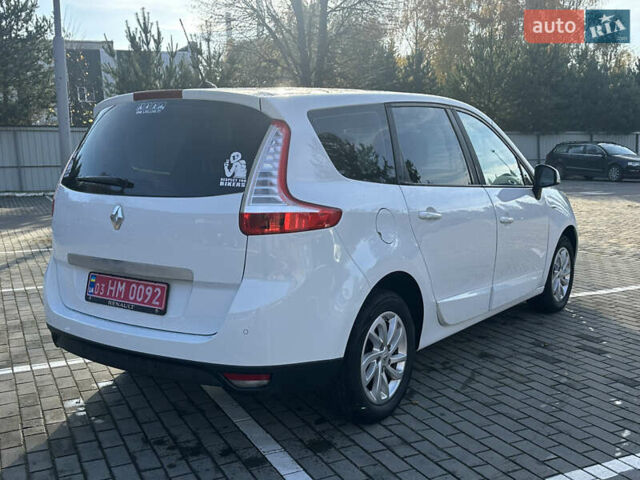 Білий Рено Гранд Сценік, об'ємом двигуна 1.5 л та пробігом 216 тис. км за 9990 $, фото 5 на Automoto.ua