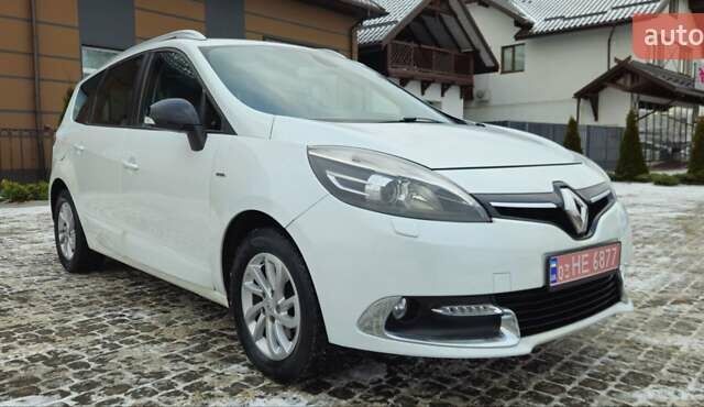Білий Рено Гранд Сценік, об'ємом двигуна 1.5 л та пробігом 211 тис. км за 9950 $, фото 19 на Automoto.ua