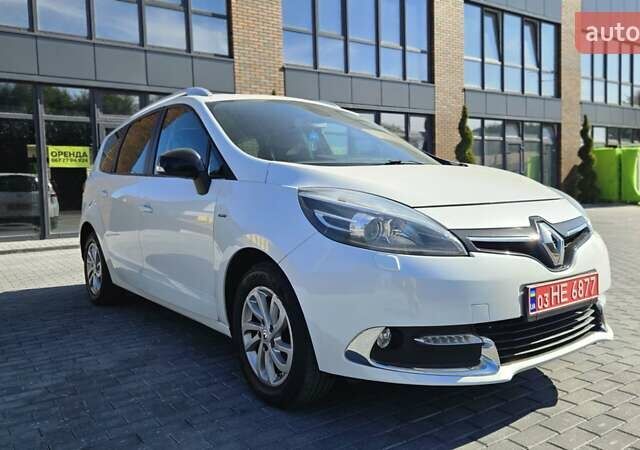 Білий Рено Гранд Сценік, об'ємом двигуна 1.5 л та пробігом 211 тис. км за 9950 $, фото 44 на Automoto.ua
