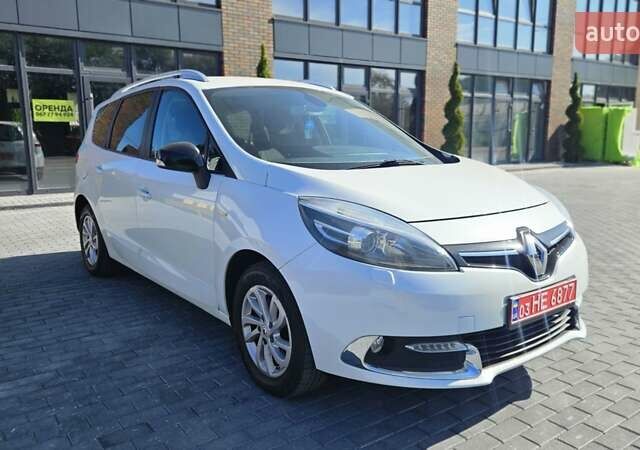Білий Рено Гранд Сценік, об'ємом двигуна 1.5 л та пробігом 211 тис. км за 9950 $, фото 2 на Automoto.ua