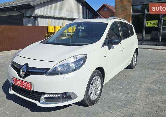 Білий Рено Гранд Сценік, об'ємом двигуна 1.5 л та пробігом 211 тис. км за 9950 $, фото 3 на Automoto.ua