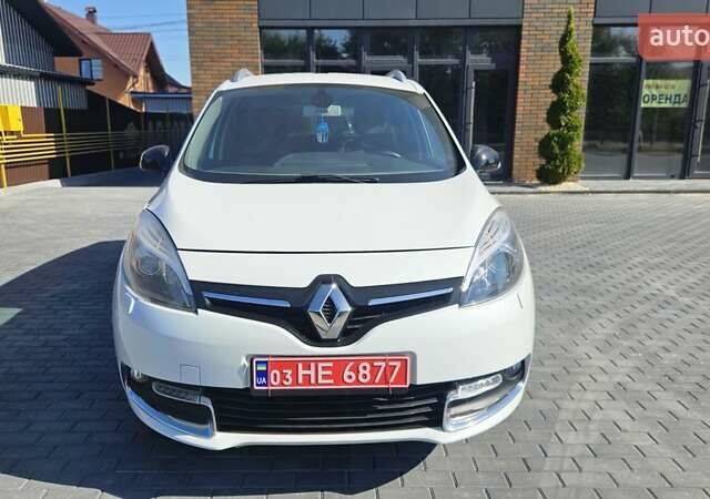 Білий Рено Гранд Сценік, об'ємом двигуна 1.5 л та пробігом 211 тис. км за 9950 $, фото 4 на Automoto.ua