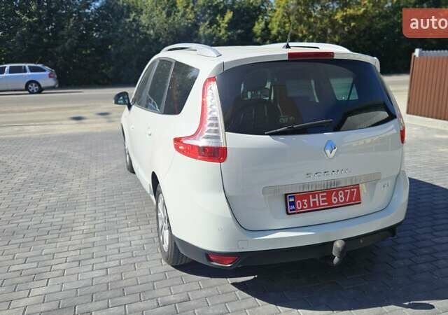 Білий Рено Гранд Сценік, об'ємом двигуна 1.5 л та пробігом 211 тис. км за 9950 $, фото 13 на Automoto.ua