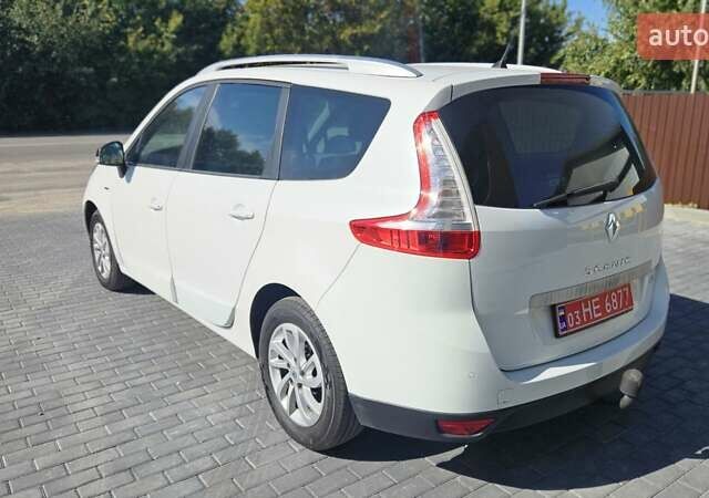 Білий Рено Гранд Сценік, об'ємом двигуна 1.5 л та пробігом 211 тис. км за 9950 $, фото 12 на Automoto.ua