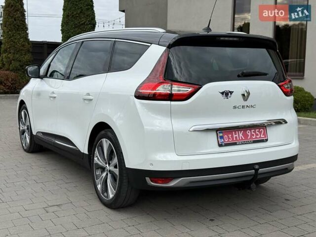 Белый Рено Гранд Сценик, объемом двигателя 1.6 л и пробегом 232 тыс. км за 14300 $, фото 8 на Automoto.ua
