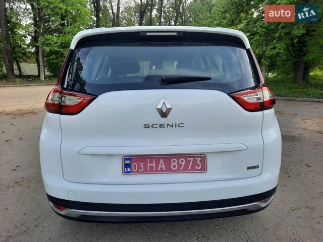 Белый Рено Гранд Сценик, объемом двигателя 1.5 л и пробегом 211 тыс. км за 14800 $, фото 17 на Automoto.ua