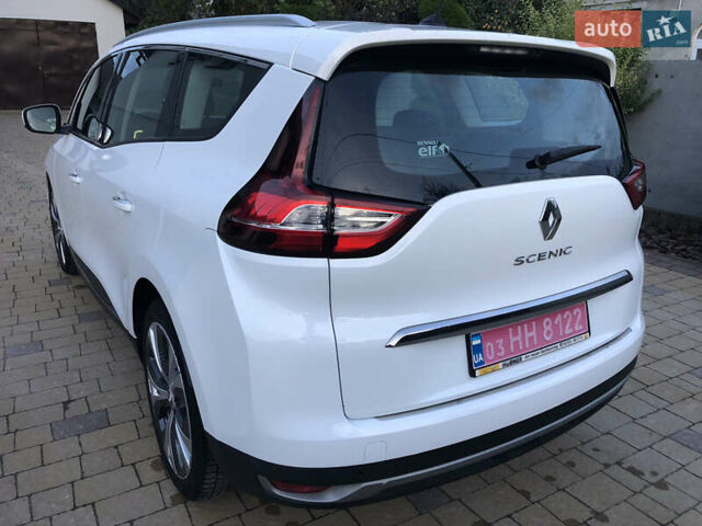 Білий Рено Гранд Сценік, об'ємом двигуна 1.6 л та пробігом 238 тис. км за 12700 $, фото 7 на Automoto.ua
