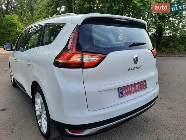 Белый Рено Гранд Сценик, объемом двигателя 1.5 л и пробегом 211 тыс. км за 14800 $, фото 93 на Automoto.ua