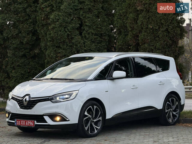 Белый Рено Гранд Сценик, объемом двигателя 1.6 л и пробегом 218 тыс. км за 15300 $, фото 1 на Automoto.ua