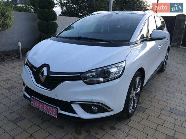 Білий Рено Гранд Сценік, об'ємом двигуна 1.6 л та пробігом 238 тис. км за 12700 $, фото 25 на Automoto.ua