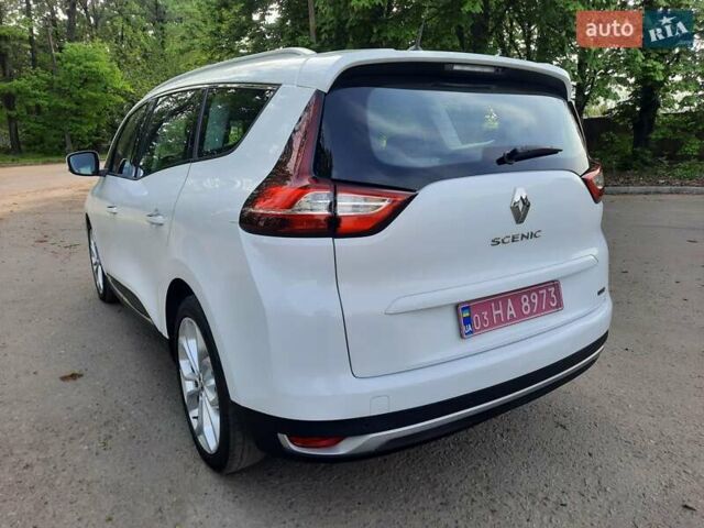 Белый Рено Гранд Сценик, объемом двигателя 1.5 л и пробегом 211 тыс. км за 14800 $, фото 13 на Automoto.ua