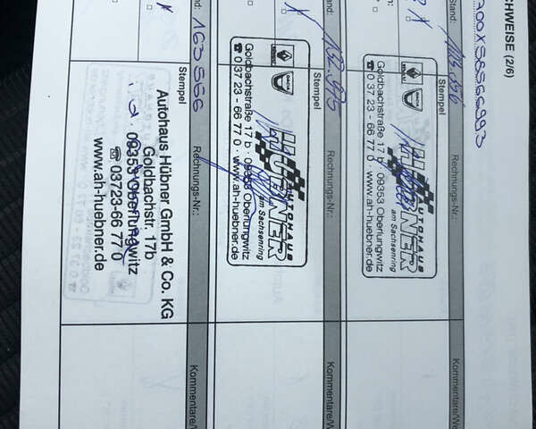 Білий Рено Гранд Сценік, об'ємом двигуна 1.6 л та пробігом 238 тис. км за 12700 $, фото 64 на Automoto.ua