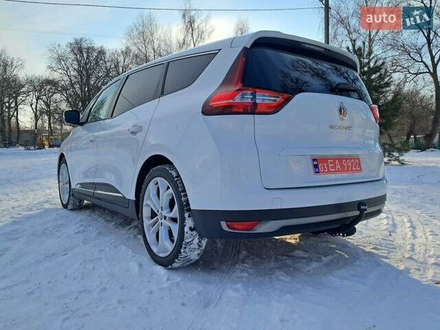 Белый Рено Гранд Сценик, объемом двигателя 1.87 л и пробегом 155 тыс. км за 16848 $, фото 15 на Automoto.ua