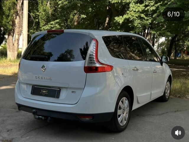 Белый Рено Гранд Сценик, объемом двигателя 1.5 л и пробегом 290 тыс. км за 6499 $, фото 7 на Automoto.ua