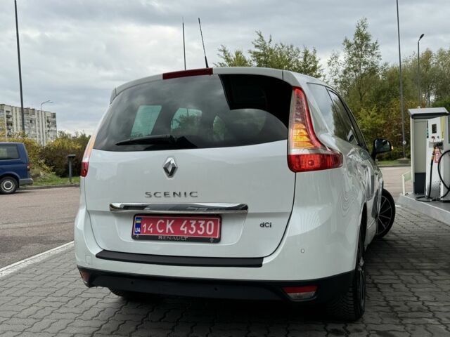 Білий Рено Гранд Сценік, об'ємом двигуна 1.6 л та пробігом 207 тис. км за 9450 $, фото 11 на Automoto.ua