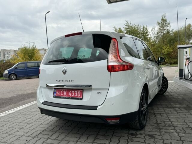 Білий Рено Гранд Сценік, об'ємом двигуна 1.6 л та пробігом 207 тис. км за 9450 $, фото 10 на Automoto.ua