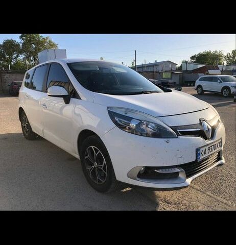 Белый Рено Гранд Сценик, объемом двигателя 1.5 л и пробегом 287 тыс. км за 8500 $, фото 1 на Automoto.ua