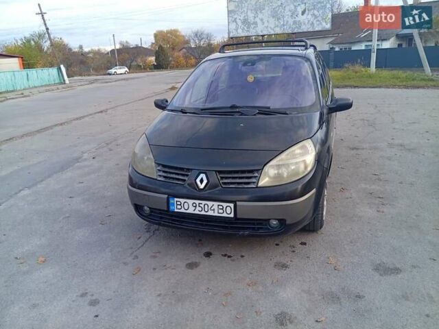 Черный Рено Гранд Сценик, объемом двигателя 1.9 л и пробегом 290 тыс. км за 3850 $, фото 9 на Automoto.ua