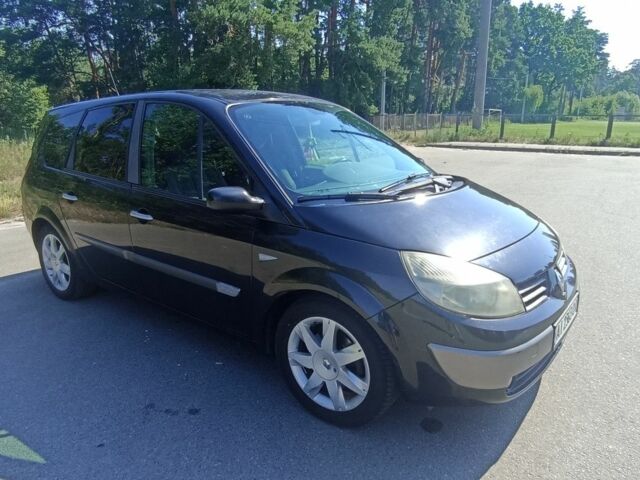 Черный Рено Гранд Сценик, объемом двигателя 1.9 л и пробегом 290 тыс. км за 3400 $, фото 5 на Automoto.ua