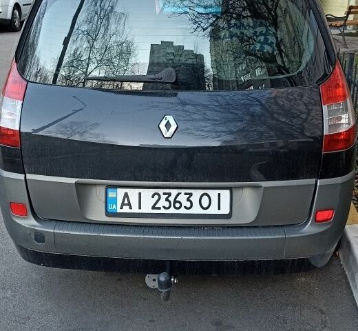 Черный Рено Гранд Сценик, объемом двигателя 1.9 л и пробегом 290 тыс. км за 3400 $, фото 7 на Automoto.ua