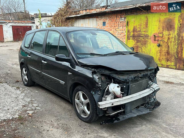 Рено Гранд Сценик 2006 в Белой Церкве на Automoto.ua Черный Рено Гранд Сценик, объемом двигателя 2 л и пробегом 170 тыс. км за 2900 $, фото 2 на Automoto.ua