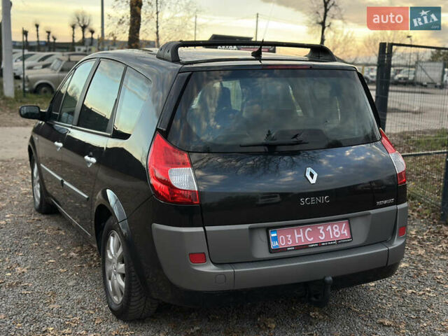 Черный Рено Гранд Сценик, объемом двигателя 2 л и пробегом 211 тыс. км за 5600 $, фото 9 на Automoto.ua