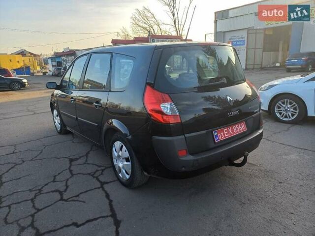 Рено Гранд Сценик 2007 в Полтаве на Automoto.ua Черный Рено Гранд Сценик, объемом двигателя 1.6 л и пробегом 207 тыс. км за 6300 $, фото 9 на Automoto.ua
