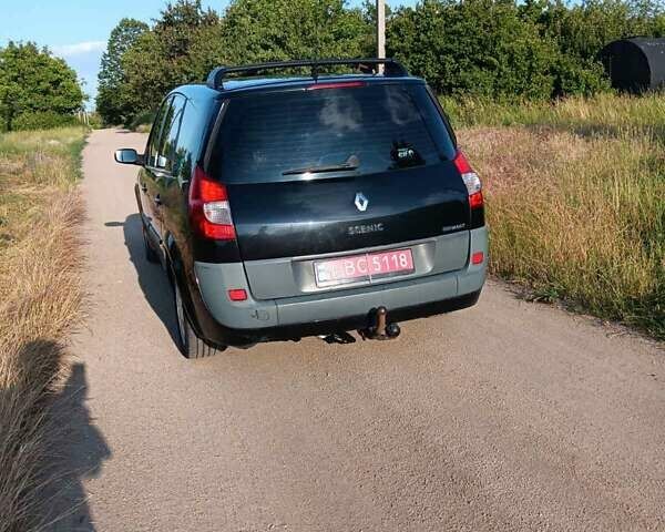Черный Рено Гранд Сценик, объемом двигателя 2 л и пробегом 262 тыс. км за 6500 $, фото 3 на Automoto.ua