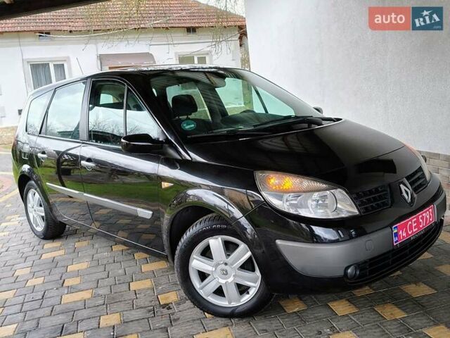 Чорний Рено Гранд Сценік, об'ємом двигуна 1.6 л та пробігом 240 тис. км за 5350 $, фото 10 на Automoto.ua