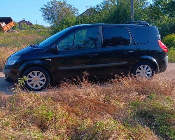 Черный Рено Гранд Сценик, объемом двигателя 2 л и пробегом 262 тыс. км за 6500 $, фото 1 на Automoto.ua