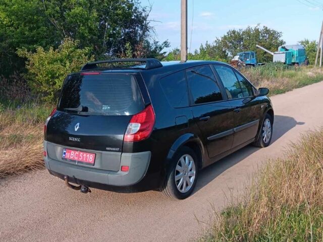 Чорний Рено Гранд Сценік, об'ємом двигуна 2 л та пробігом 262 тис. км за 6299 $, фото 3 на Automoto.ua