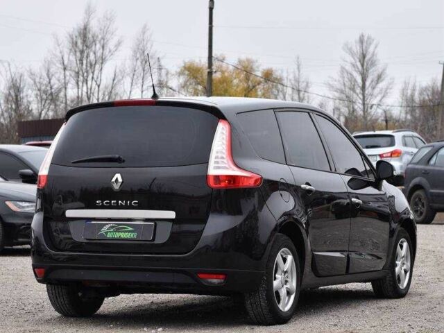 Черный Рено Гранд Сценик, объемом двигателя 1.4 л и пробегом 214 тыс. км за 6999 $, фото 2 на Automoto.ua