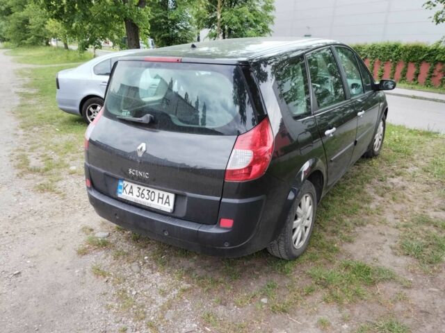 Рено Гранд Сценик 2009 в Киеве на Automoto.ua Черный Рено Гранд Сценик, объемом двигателя 2 л и пробегом 239 тыс. км за 5000 $, фото 5 на Automoto.ua