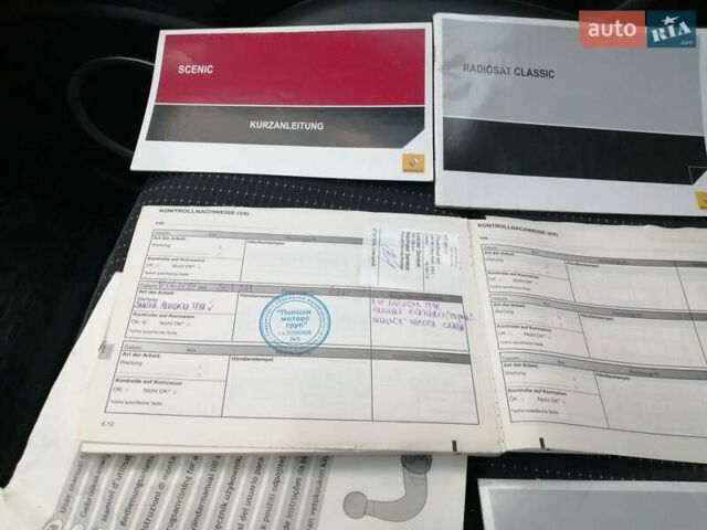 Чорний Рено Гранд Сценік, об'ємом двигуна 1.6 л та пробігом 242 тис. км за 8200 $, фото 7 на Automoto.ua