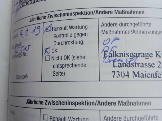 Чорний Рено Гранд Сценік, об'ємом двигуна 1.6 л та пробігом 168 тис. км за 9500 $, фото 12 на Automoto.ua