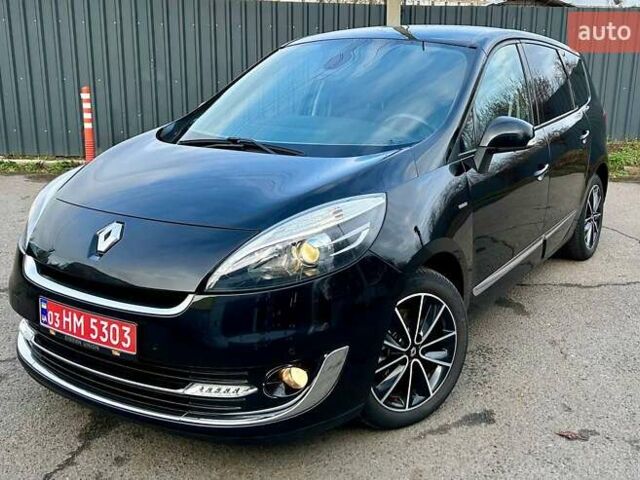 Черный Рено Гранд Сценик, объемом двигателя 1.6 л и пробегом 233 тыс. км за 10200 $, фото 1 на Automoto.ua