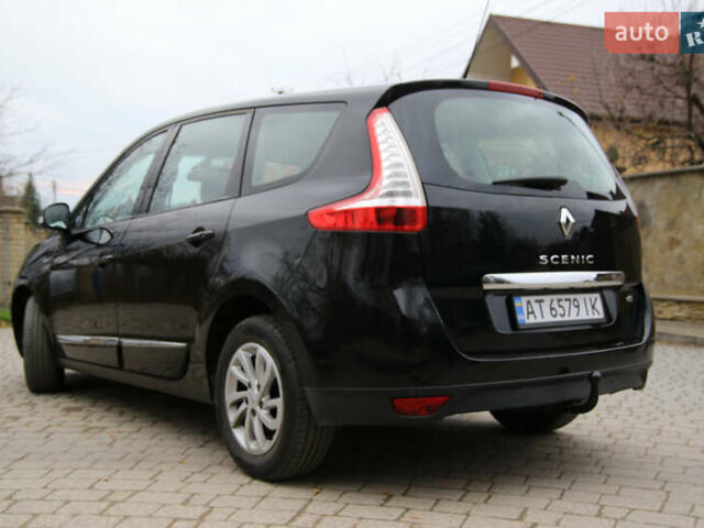 Черный Рено Гранд Сценик, объемом двигателя 1.6 л и пробегом 275 тыс. км за 8500 $, фото 4 на Automoto.ua