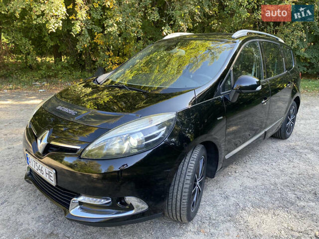 Чорний Рено Гранд Сценік, об'ємом двигуна 1.5 л та пробігом 223 тис. км за 9700 $, фото 1 на Automoto.ua